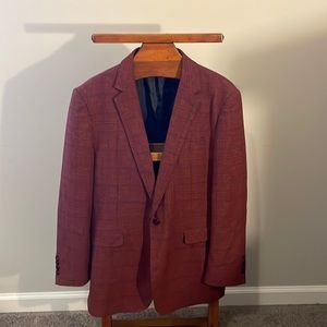 Red blazer